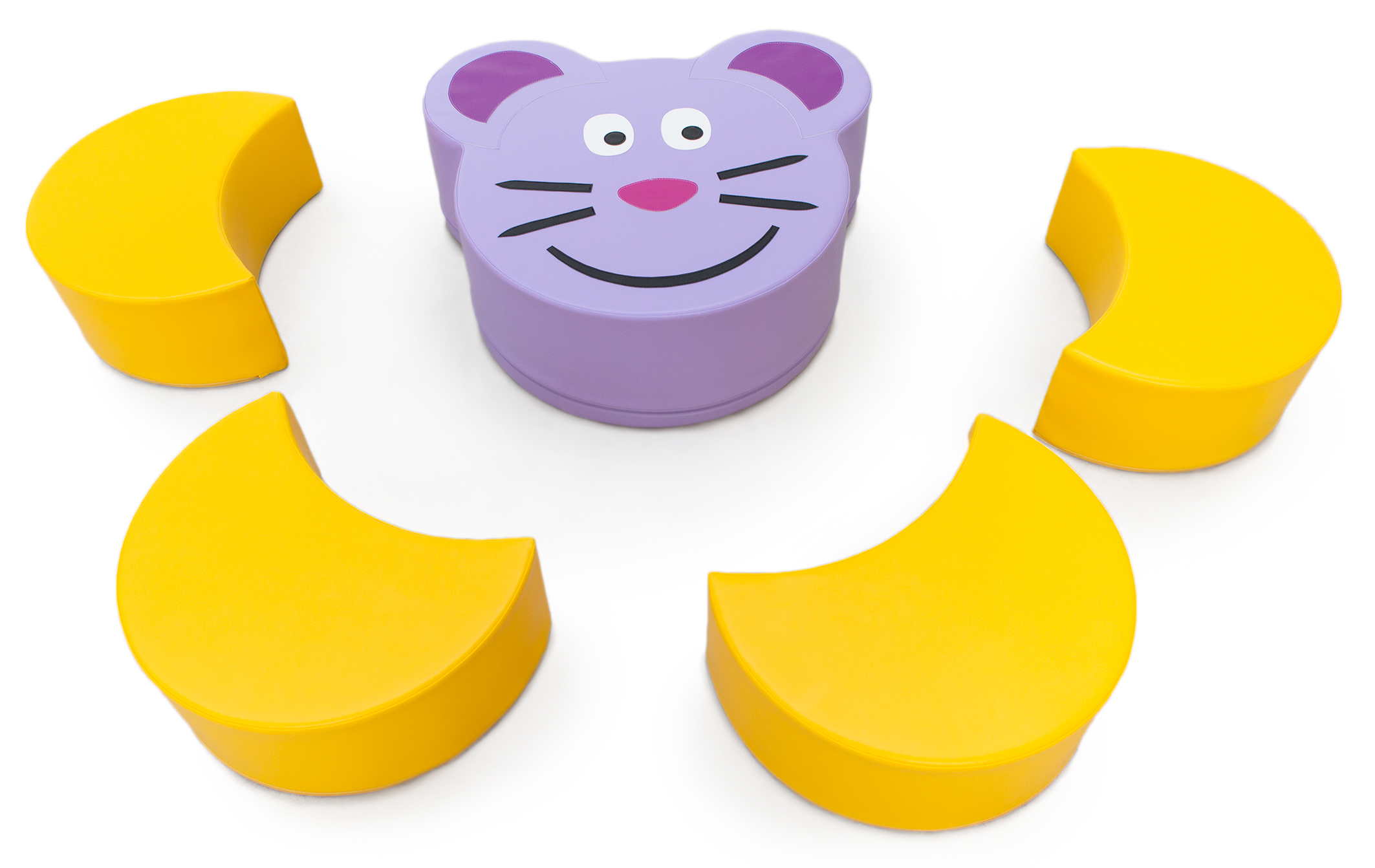 3189 - mesa ratinho com banquinhos queijo