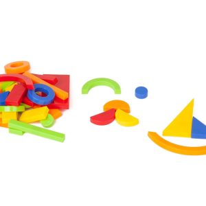 Edukativni magnetski geometrijski set – 481 element